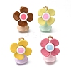 Alloy with Enamel Pendants AL-CBAA9CA-01G-1