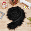 1M Acrylic Fiber Faux Fur Ribbon OCOR-BC0009-20B-4