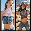 2Pcs 2 Colors Versatile Outdoor Cycling Bandana for Women OHAR-CY0001-21B-4