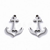Non-Tarnish 304 Stainless Steel Charms LS-X-STAS-N092-100-1