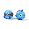 Handmade Gold Sand Lampwork Beads LAMP-N038-02B-3