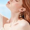 18Pcs 3 Colors Brass Charms KK-FH0002-40-5