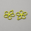 Hollow Out Spray Painted Alloy Pendants LS-FIND-WH20008-19A-2