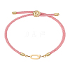 1Pc Adjustable Nylon Cord Slider Bracelets for Women BJEW-LP0001-32Q-03-1