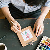 Square Wood Painting Linen Panels DIY-WH0622-483A-6