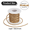 ARRICRAFT 10 Yards Braided Imitation Leather Cords LC-AR0001-03B-2