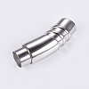 304 Stainless Steel Magnetic Clasps with Glue-in Ends STAS-G163-36P-2