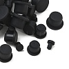 50Pcs 5 Styles Silicone Hole Plugs AJEW-GF0011-62E-2