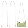   2Pcs Resin Imitation Pearl Bead Bag Straps FIND-PH0008-23C-7