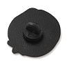 Black Alloy Brooches JEWB-I029-05EB-01-2