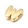 Brass Slide Charms KK-E802-33G-W-2
