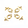 Tibetan Style Alloy Toggle Clasps X-GLF1009Y-NF-2