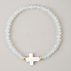Bohemian Glass Beads Stretch Bracelets LS-KO2121-8-1