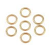 Ion Plating(IP) 304 Stainless Steel Closed Jump Rings STAS-G393-06G-08-1