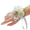 Cloth Flower of Life Wrist Corsage HULI-PW0002-002A-1