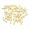 Brass Links Connectors KK-J279-40G-NR-1