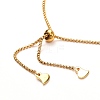 Natural Pearl Beads Adjustable Slider Bracelet for Girl Women Gift BJEW-JB06820-02-5