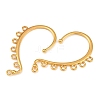Alloy Ear Cuff Findings PALLOY-N176-09G-3