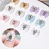 HOBBIESAY 48Pcs 6 Colors Resin Cabochons MRMJ-HY0002-34-4