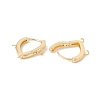 Brass Hoop Earring Findings KK-G415-09G-2