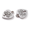 Non-Tarnish 304 Stainless Steel Charms LS-STAS-Y002-05P-2