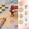 CRASPIRE Sealing Wax Particles Kits for Retro Seal Stamp DIY-CP0004-08-4