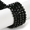 Synthetic Green Goldstone Beads Strands G-A233-A01-02-1