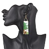 Handmade Glass Seed Beads Dangle Earrings EJEW-MZ00547-3
