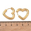 304 Stainless Steel Hoop Earrings SA-CBA46AF-26G-03-5