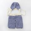 Crochet Baby Beanie Costume AJEW-R030-52-2