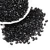 Picasso Spray Painted Glass Seed Beads SEED-T006-04-35-3