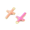 304 Stainless Steel Enamel Charms STAS-K303-01B-G-2