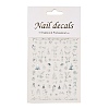 PET Christmas Laser Nail Art  Sticker MRMJ-B003-07S-1