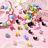 8 Colors Acrylic Bead OACR-CJ0001-81-5
