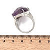 Natural Amethyst Finger Rings RJEW-C154-01I-5