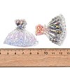 Luminous Opaque Resin Cabochons CRES-L045-11-5