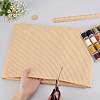 1Yard Stripe Pattern Polycotton Fabric DIY-MA0007-31B-3