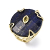 Natural Lapis Lazuli Cuff Rings GG-CBA5FCC-02G-10-4