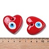 Handmade Evil Eye Lampwork Pendants LAMP-F035-11-4