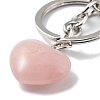 Natural Rose Quartz Keychain KEYC-M022-04M-3