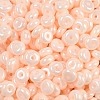 Opaque Colours Luster Glass Seed Beads SEED-P008-01C-14-2