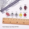Craft Style Acrylic Beads MACR-PH0001-12-3