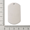 Non-Tarnish 201 Stainless Steel Pendants STAS-L079-06P-02-3