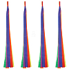 4Pcs Polyester Dance Ribbons AJEW-CY0001-67-1