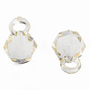 Transparent Acrylic Pendants MACR-S373-125-B09-4