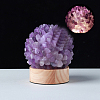 Natural Amethyst Ball Night Light PW-WG29913-01-1