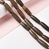 Tibetan Style dZi Beads Strands G-A024-01E-4