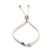 Twisted Nylon Cord Silder Bracelets DIY-B066-03P-28-2