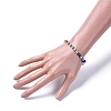 Cat Eye Beads Stretch Bracelets BJEW-JB04644-4