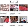Carbon Steel Cutting Dies Stencils DIY-K014-19-3